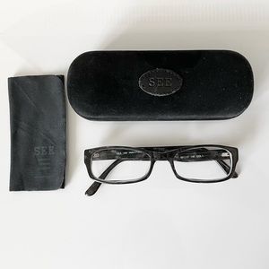 SEE | Black Frame Eyeglasses